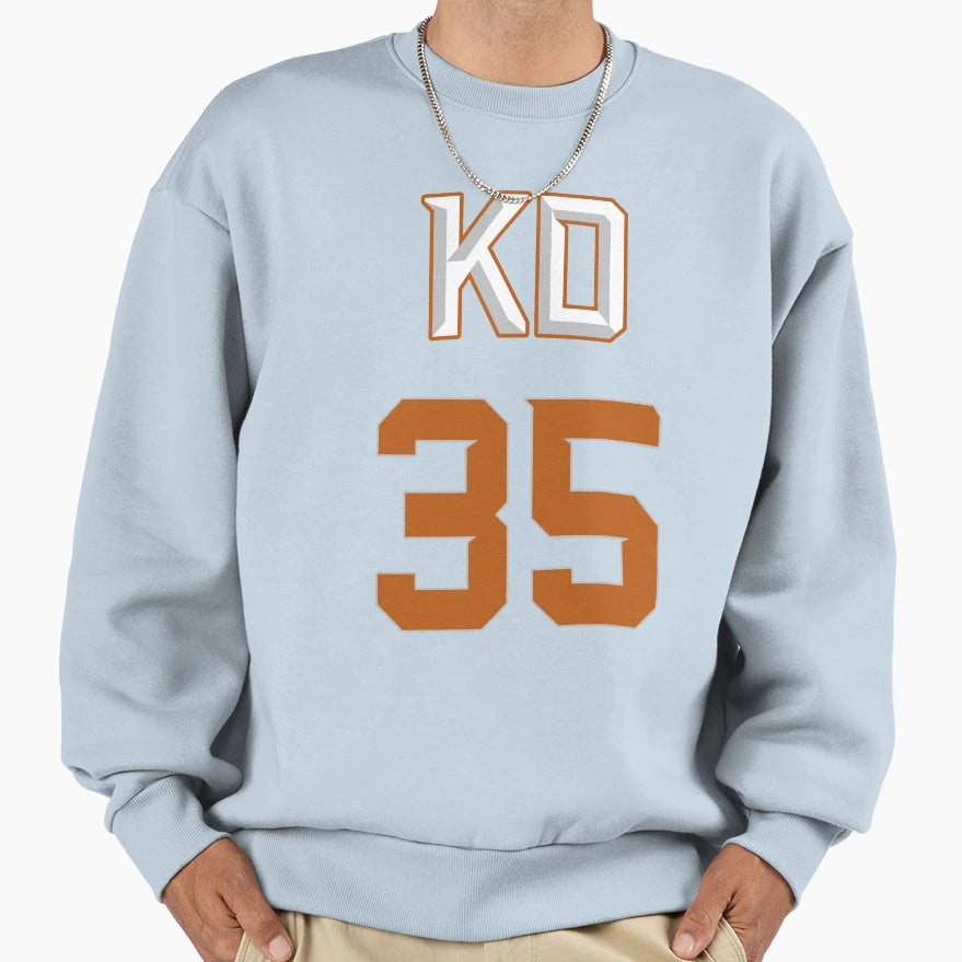 Kevin Durant Away Jersey Sweatshirt - Custom Art Print for Adults - T-Shirt, Sweatshirt, Hoodie