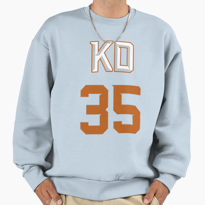 Kevin Durant Away Jersey Sweatshirt - Custom Art Print for Adults - T-Shirt, Sweatshirt, Hoodie