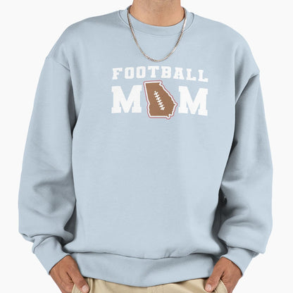 Georgia Football Mom T-Shirt - Fun Novelty Design Men Women - T-Shirt, Sweatshirt, Hoodie