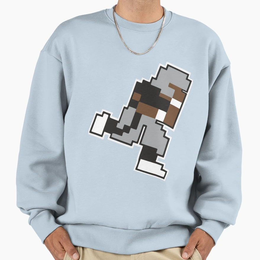 Bo Knows Tecmo Bowl Sweatshirt - Minimalist Print Unisex - T-Shirt, Sweatshirt, Hoodie