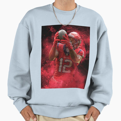 Nico Collins Houston Sports Art Sweatshirt - Minimalist Print for Adults - T-Shirt, Sweatshirt, Hoodie