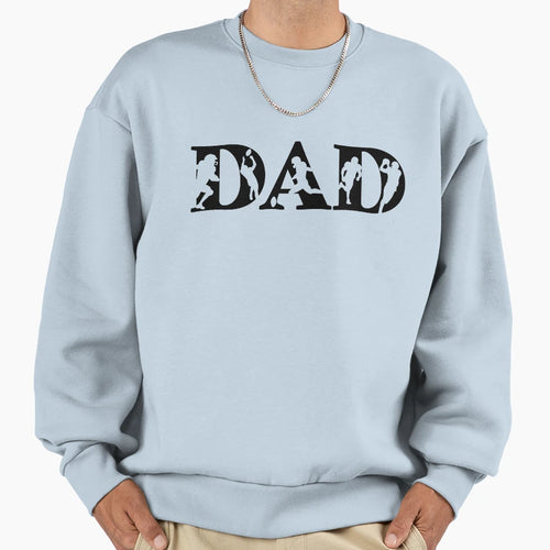 Football Dad Coach Player Sweatshirt - Custom Art Print Men Women - T-Shirt, Sweatshirt, Hoodie