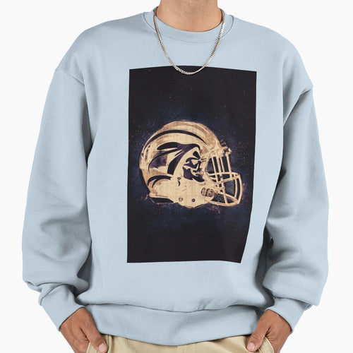 Football Helmet Abstract Galaxy All Sweatshirt - Minimalist Print Unisex - T-Shirt, Sweatshirt, Hoodie