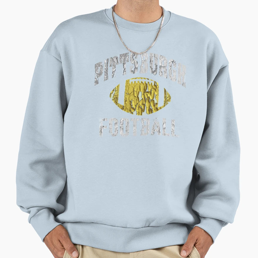 Pittsburgh Football Sweatshirt - Novelty Apparel Unisex - T-Shirt, Sweatshirt, Hoodie
