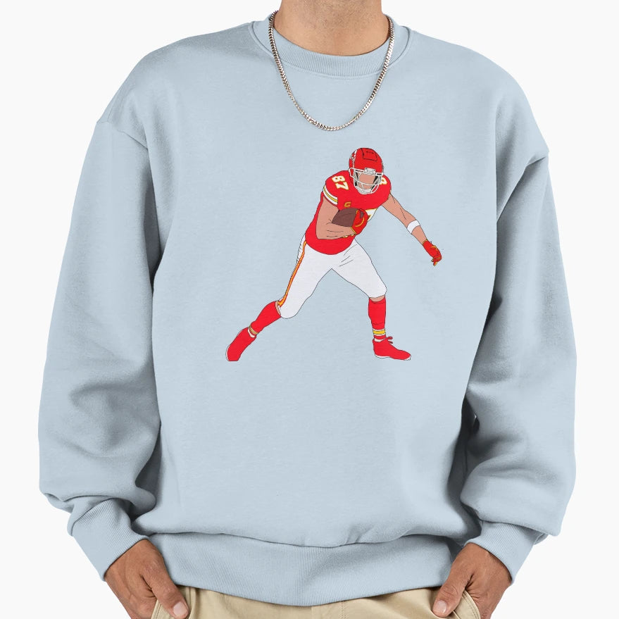 Kc Football Sweatshirt - Aesthetic Graphic Unisex - T-Shirt, Sweatshirt, Hoodie