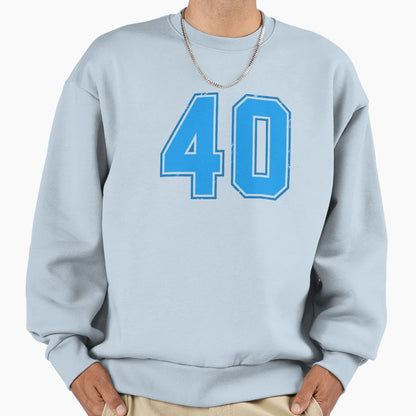 American Football Sport Jersey Sweatshirt - Fun Novelty Design for Adults - T-Shirt, Sweatshirt, Hoodie