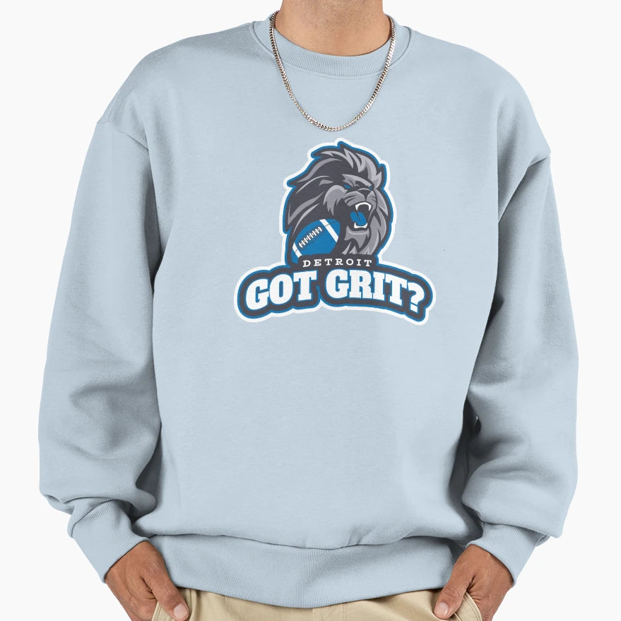Detroit Got Grit Sweatshirt - Minimalist Print Unisex - T-Shirt, Sweatshirt, Hoodie