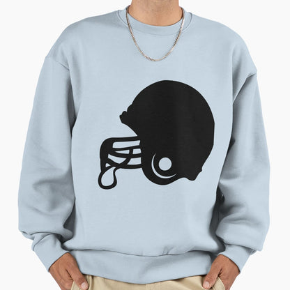 Football Helmet Sweatshirt - Custom Art Print for Adults - T-Shirt, Sweatshirt, Hoodie