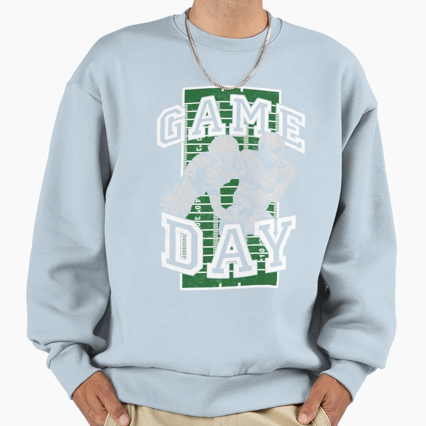 American Football Players Sweatshirt - Casual Everyday Wear for Adults - T-Shirt, Sweatshirt, Hoodie
