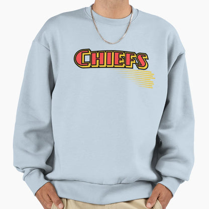Kc Chiefs Red Yellow Black Sweatshirt - Fun Novelty Design Unisex - T-Shirt, Sweatshirt, Hoodie