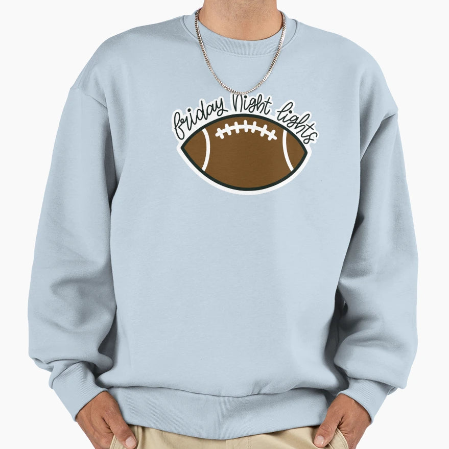 Friday Night Lights Football Sweatshirt - Novelty Apparel for Adults - T-Shirt, Sweatshirt, Hoodie