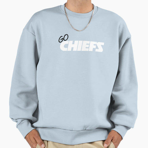 Go Chiefs Sweatshirt - Custom Art Print for Adults - T-Shirt, Sweatshirt, Hoodie
