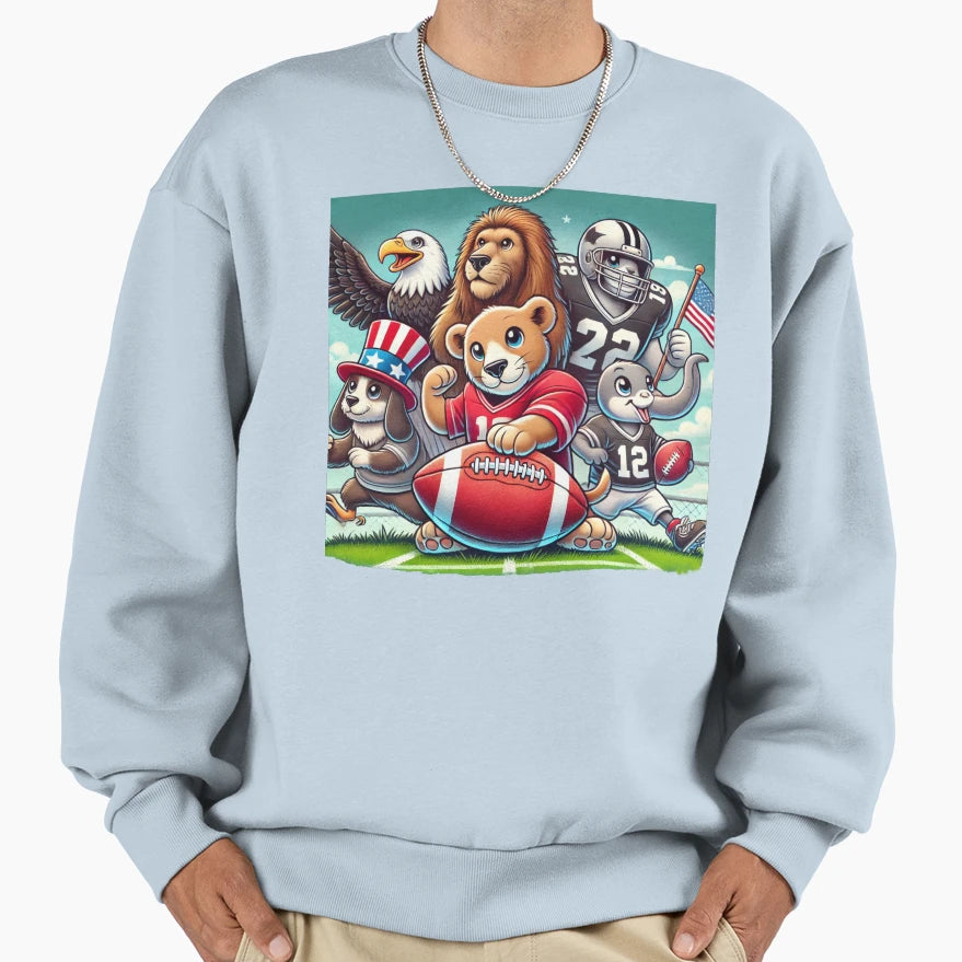 Gridiron Football Sweatshirt - Novelty Apparel Men Women - T-Shirt, Sweatshirt, Hoodie