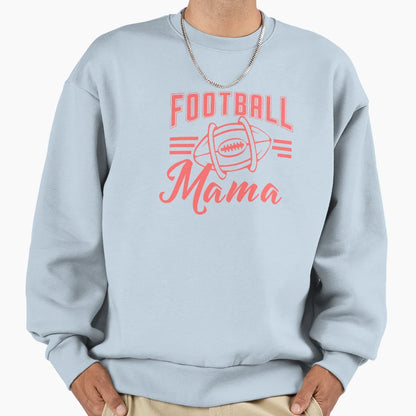 Football Mama Combi Sweatshirt - Trendy Graphic for Adults - T-Shirt, Sweatshirt, Hoodie