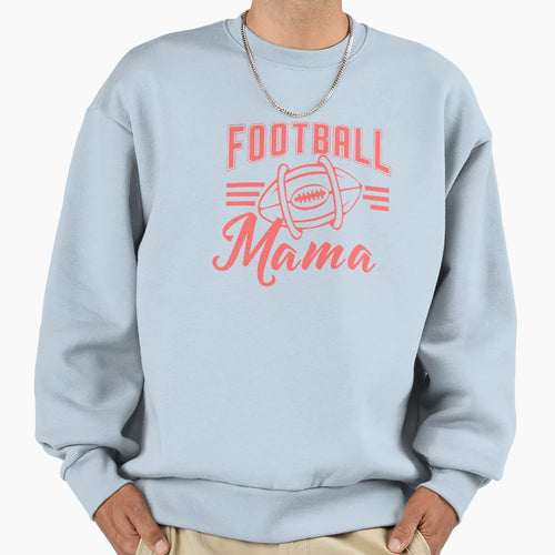 Football Mama Combi Sweatshirt - Trendy Graphic for Adults - T-Shirt, Sweatshirt, Hoodie