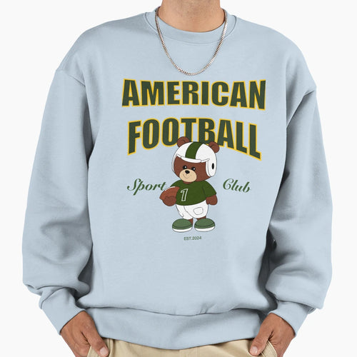 American Football Sweatshirt - Unique Graphic Men Women - T-Shirt, Sweatshirt, Hoodie