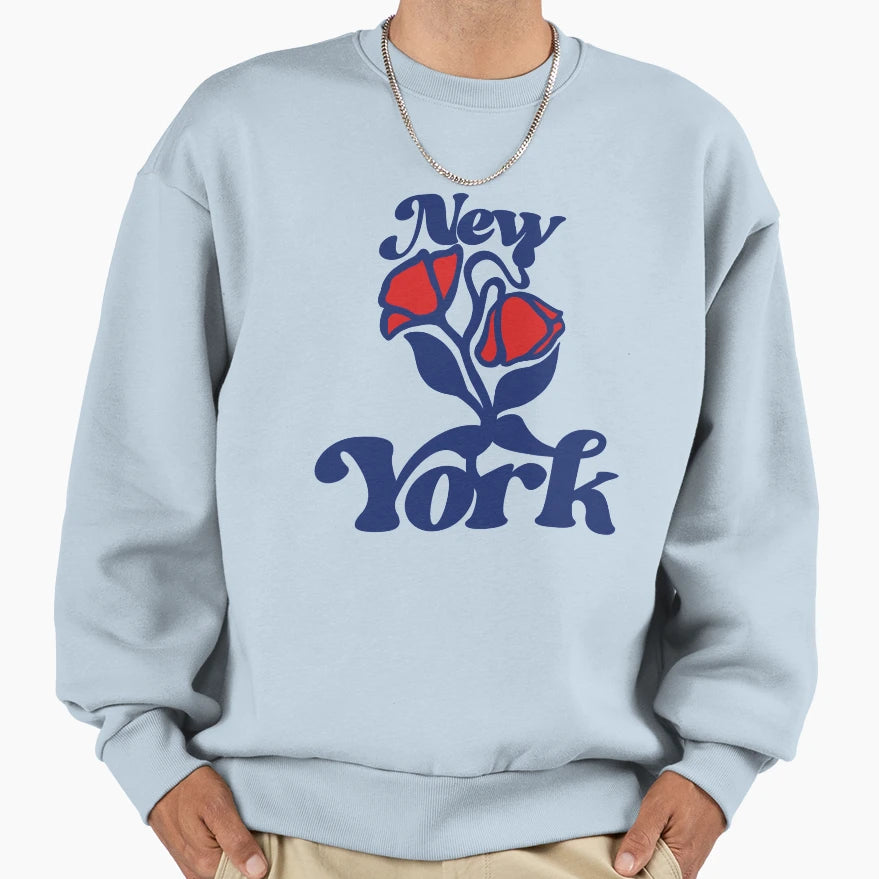 New York Sweatshirt - Graphic Print Men Women - T-Shirt, Sweatshirt, Hoodie