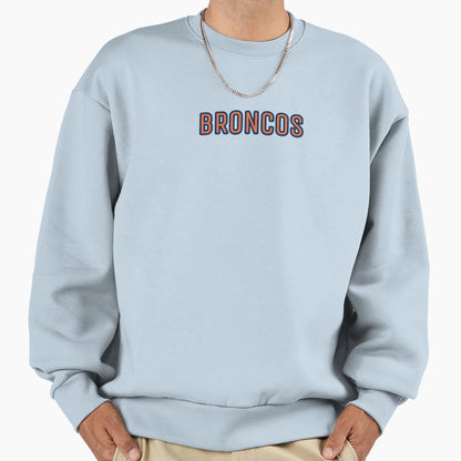 Broncos Sweatshirt - Custom Art Print for Adults - T-Shirt, Sweatshirt, Hoodie