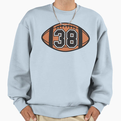 Football 38 Sweatshirt - Trendy Graphic Men Women - T-Shirt, Sweatshirt, Hoodie