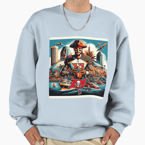 Tampa Bay Buccaneers Energy Artwork Sweatshirt - Novelty Apparel Men Women - T-Shirt, Sweatshirt, Hoodie