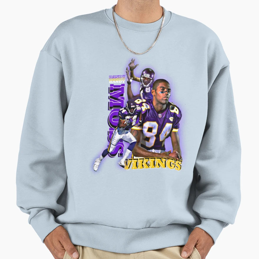 Randy Moss Sweatshirt - Streetwear Style Unisex - T-Shirt, Sweatshirt, Hoodie