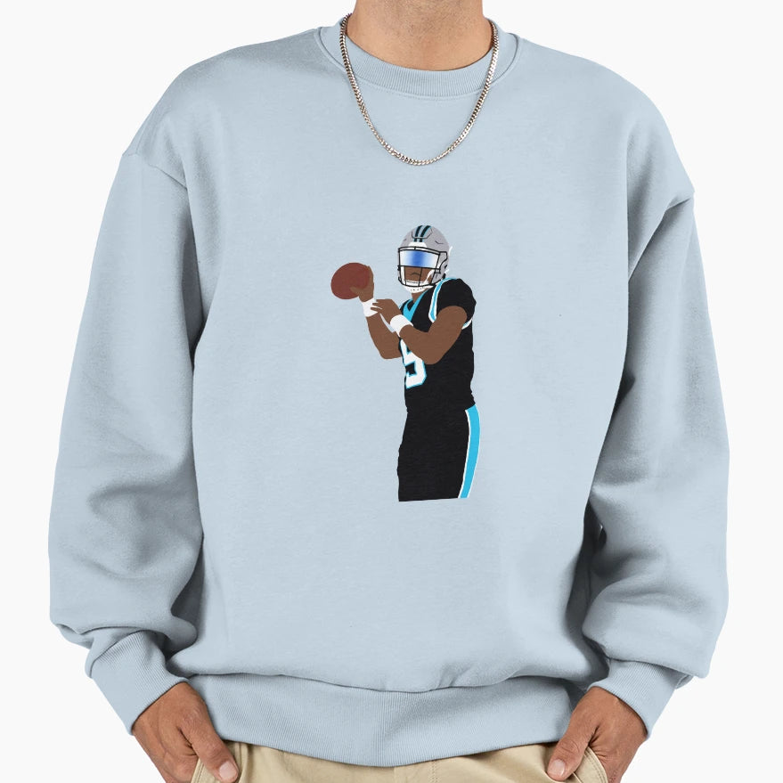 Bryce Young Carolina Panthers Sweatshirt - Fun Novelty Design Unisex - T-Shirt, Sweatshirt, Hoodie