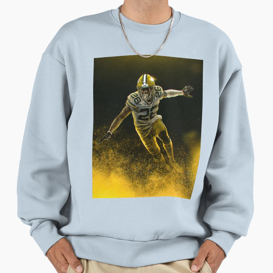 Darnell Savage Green Bay Sports Sweatshirt - Aesthetic Graphic Men Women - T-Shirt, Sweatshirt, Hoodie