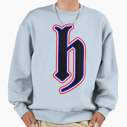 Hajduk H Old English Sweatshirt - Custom Art Print for Adults - T-Shirt, Sweatshirt, Hoodie