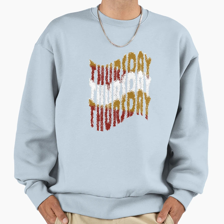 Thursday Tri Color Weekday Must Have Sweatshirt - Unique Graphic for Adults - T-Shirt, Sweatshirt, Hoodie
