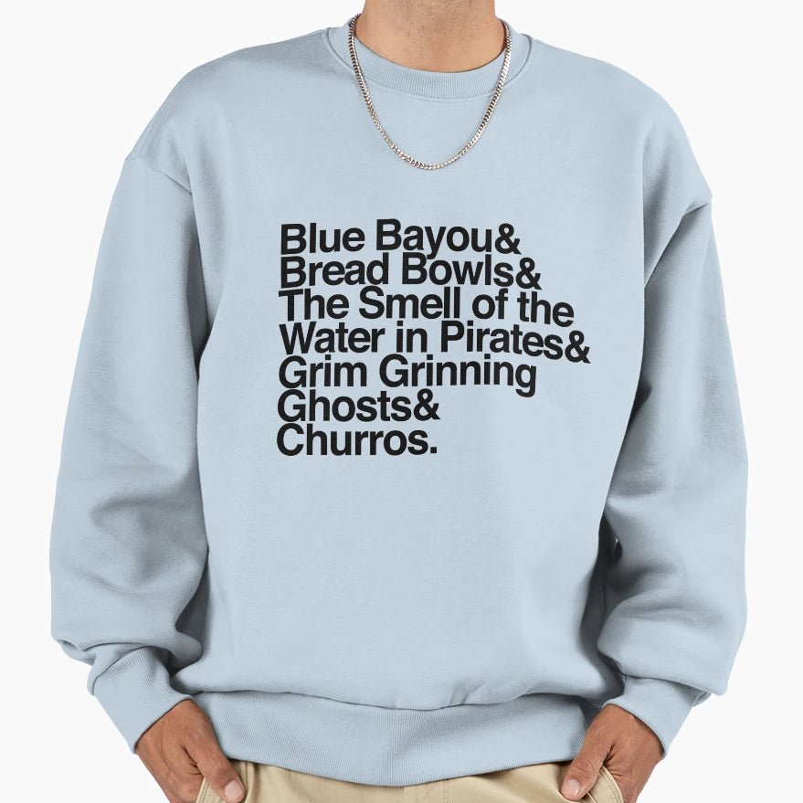 French Quarter Sweatshirt - Minimalist Print Unisex - T-Shirt, Sweatshirt, Hoodie