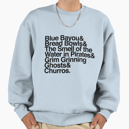 French Quarter Sweatshirt - Minimalist Print Unisex - T-Shirt, Sweatshirt, Hoodie
