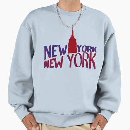 New York Lettering Sweatshirt - Custom Art Print Unisex - T-Shirt, Sweatshirt, Hoodie