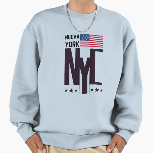 Nueva York Sweatshirt - Graphic Print for Adults - T-Shirt, Sweatshirt, Hoodie