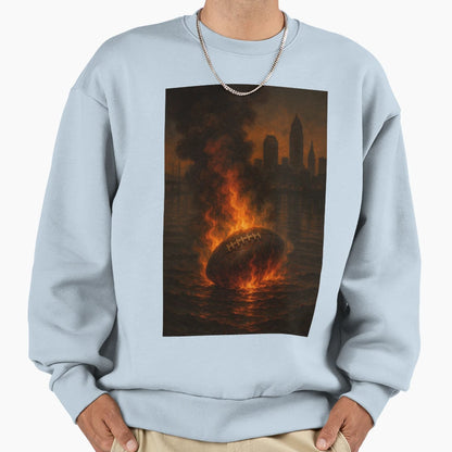 Cleveland Football V4 Sweatshirt - Aesthetic Graphic for Adults - T-Shirt, Sweatshirt, Hoodie