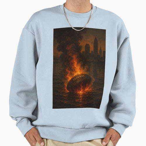 Cleveland Football V4 Sweatshirt - Aesthetic Graphic for Adults - T-Shirt, Sweatshirt, Hoodie