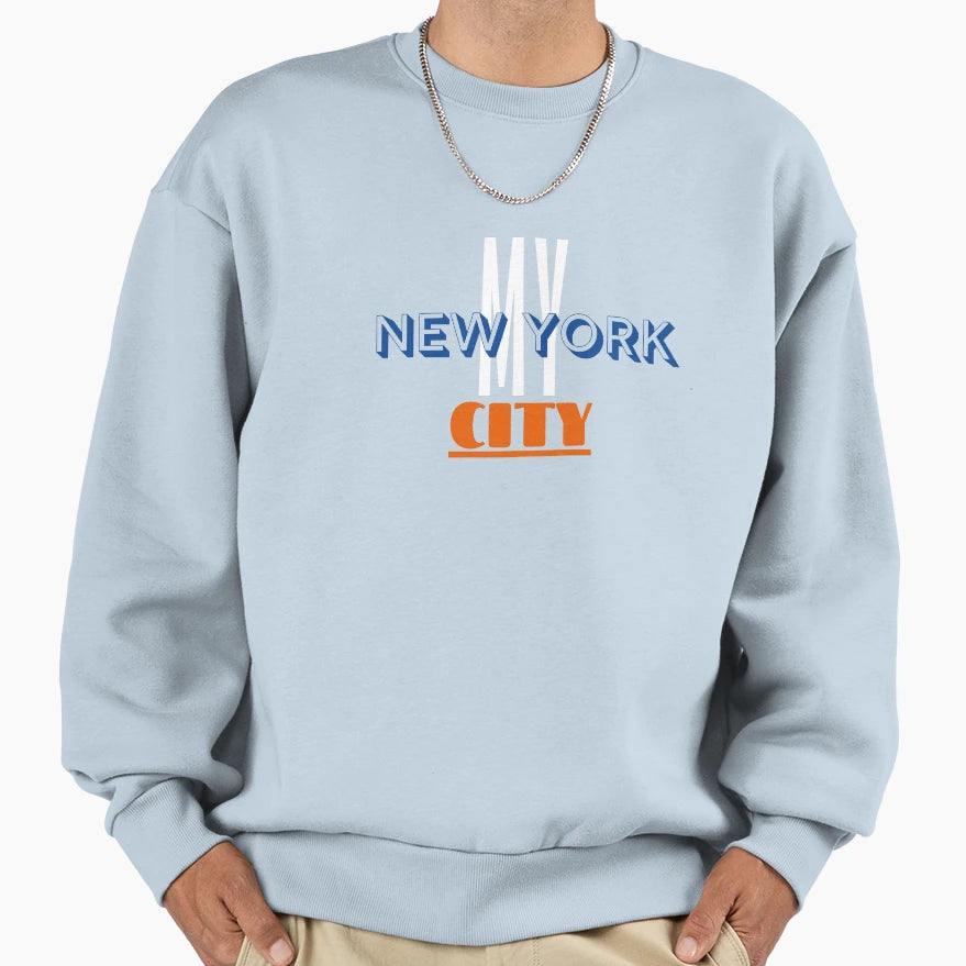 My New York City Sweatshirt - Minimalist Print Unisex - T-Shirt, Sweatshirt, Hoodie