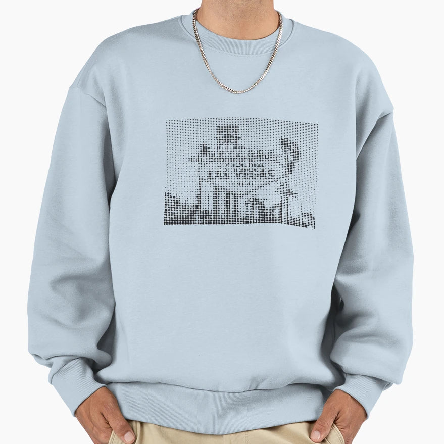 Las Vegas Sweatshirt - Minimalist Print for Adults - T-Shirt, Sweatshirt, Hoodie
