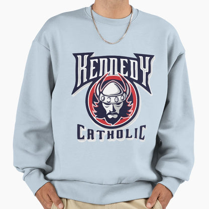 Kennedy Catholic Sweatshirt - Minimalist Print for Adults - T-Shirt, Sweatshirt, Hoodie