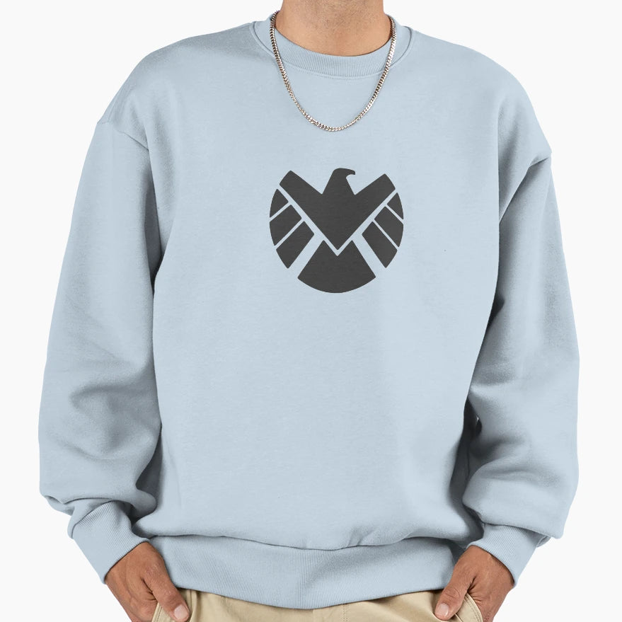 Shield Logo Sweatshirt - Trendy Graphic Unisex - T-Shirt, Sweatshirt, Hoodie