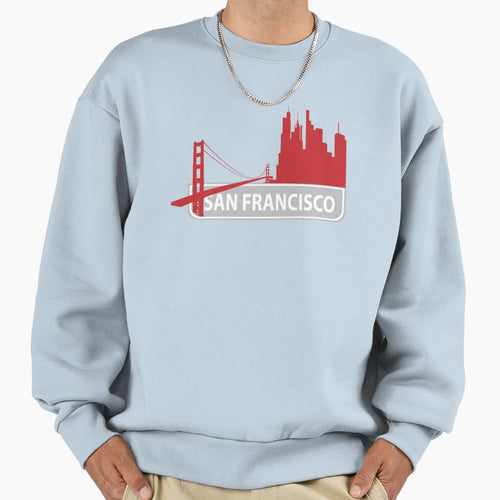San Francisco Sweatshirt - Graphic Print Unisex - T-Shirt, Sweatshirt, Hoodie