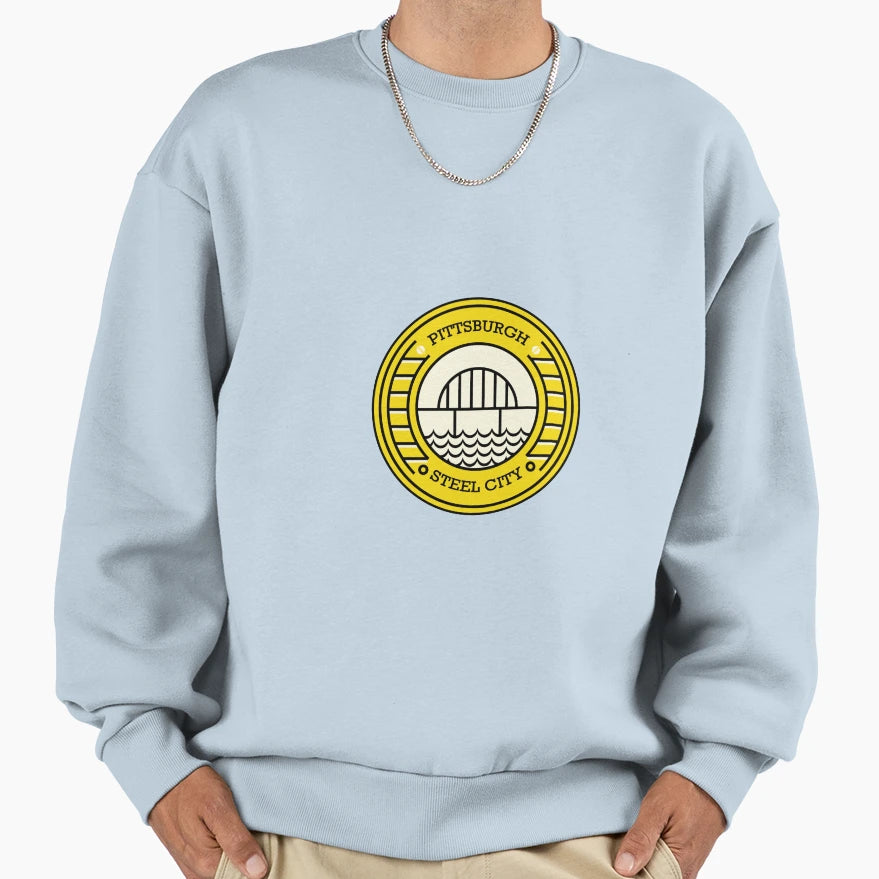 Steel City Sweatshirt - Casual Everyday Wear for Adults - T-Shirt, Sweatshirt, Hoodie