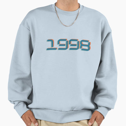 1998 Sweatshirt - Novelty Apparel for Adults - T-Shirt, Sweatshirt, Hoodie