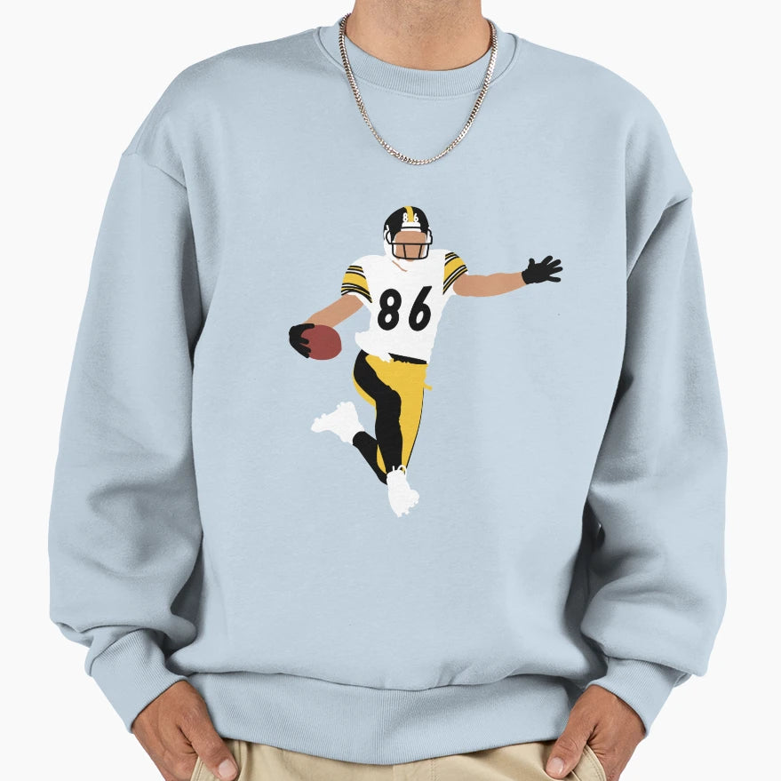 Hines Ward Touchdown Sweatshirt - Novelty Apparel for Adults - T-Shirt, Sweatshirt, Hoodie