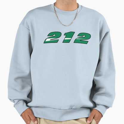 Jets 212 New York City Sweatshirt - Fun Novelty Design for Adults - T-Shirt, Sweatshirt, Hoodie