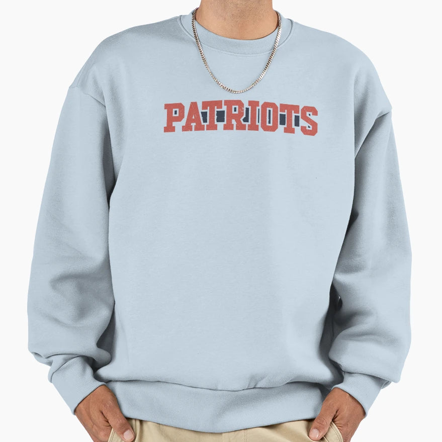 Patriots Sweatshirt - Casual Everyday Wear Unisex - T-Shirt, Sweatshirt, Hoodie