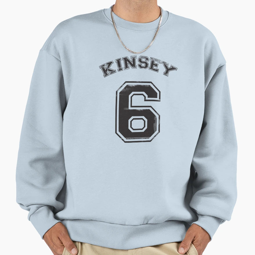 Kinsey 6 Sweatshirt - Unique Graphic for Adults - T-Shirt, Sweatshirt, Hoodie