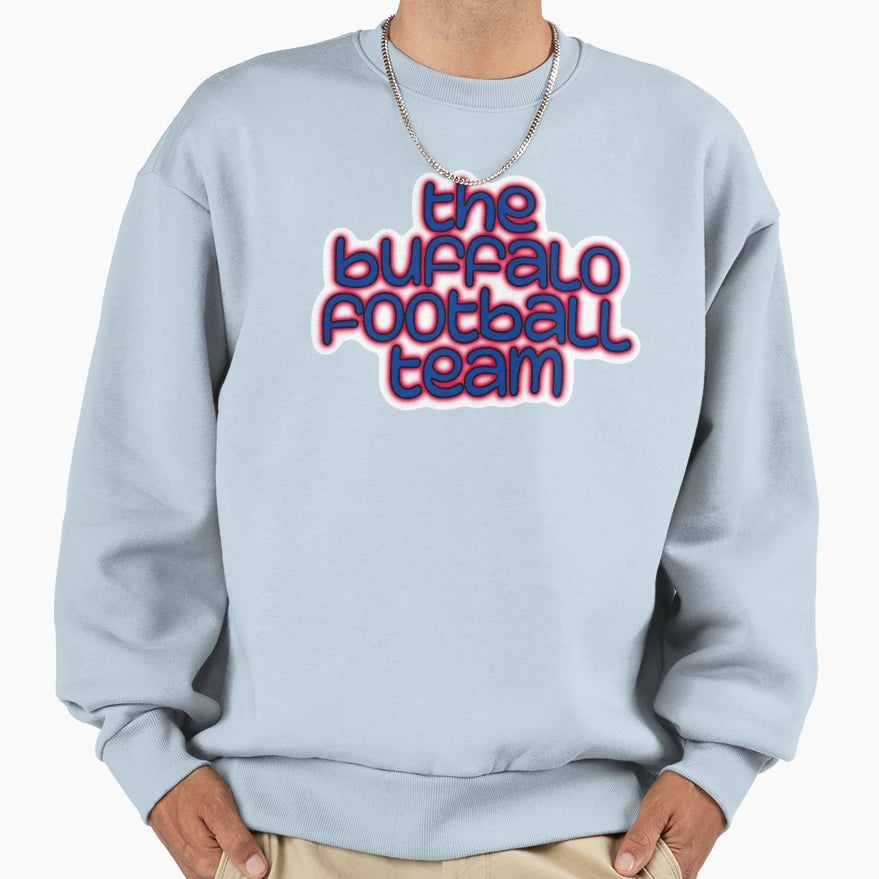 Buffalo Football Team Sweatshirt - Custom Art Print Unisex - T-Shirt, Sweatshirt, Hoodie