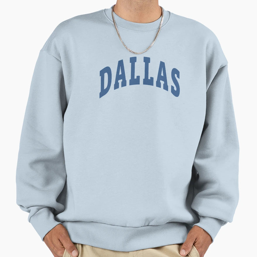Dallas Capital Sweatshirt - Aesthetic Graphic Men Women - T-Shirt, Sweatshirt, Hoodie
