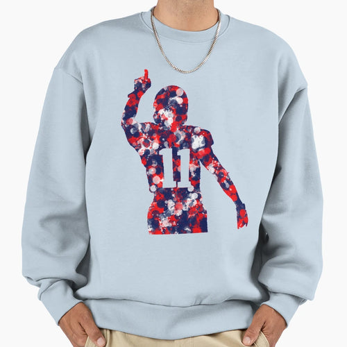 Splatter Edelman Sweatshirt - Novelty Apparel Unisex - T-Shirt, Sweatshirt, Hoodie