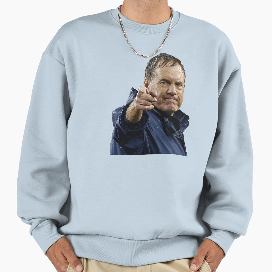 Bill Belichick Sweatshirt - Unique Graphic Men Women - T-Shirt, Sweatshirt, Hoodie
